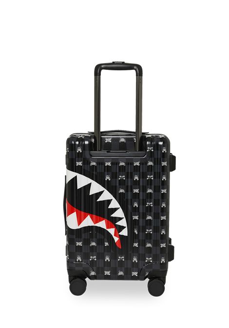 Trolley con shark mouth SPRAYGROUND | 910CL307NSZGRAY PEEINGCHARACTER CHECK CAR
